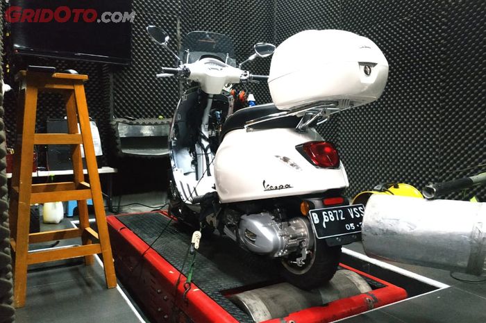 Ruang dyno tes lebih advance dibandingkan workshop sebelumnya