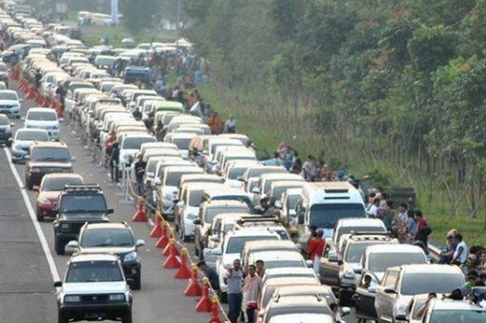 Ilustrasi kemacetan jalan