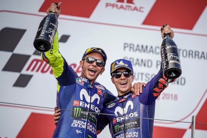 Valentino Rossi dan Maverick Vinales