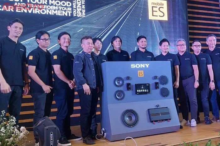 Peluncuran Sony Car Audio di Indonesia, Selasa (30/5/2023).