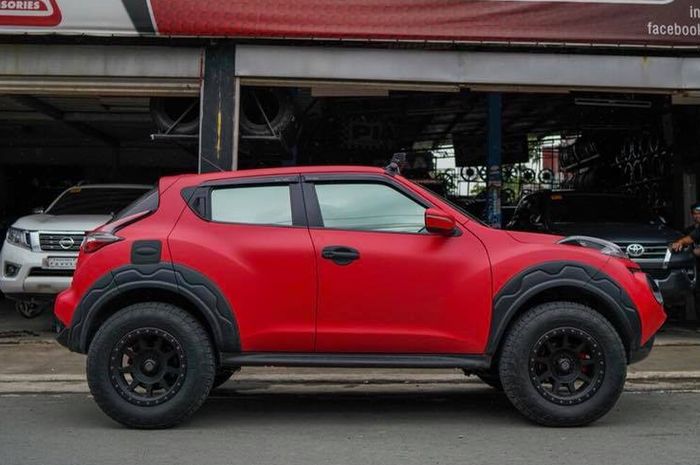 Tampilan Nissan Juke semakin terlihat kekar