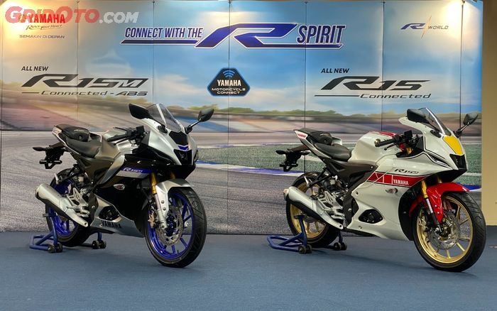 All New Yamaha R15 model 2022 punya desain yang lebih aerodinamis