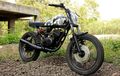 Bergaya Scrambler Tracker, Yamaha RX100 Kelihatan Macho Banget