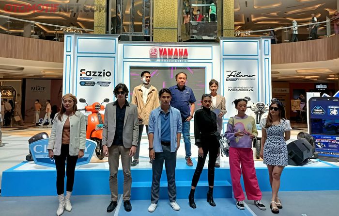 Rangkaian kegiatan di Classy Yamaha Exhibition adalah fashion show