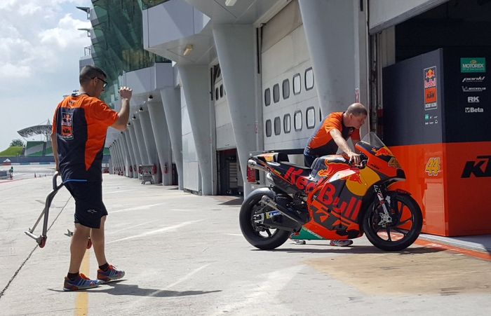 Motor KTM RC16 milik Pol Espargaro dari tim pabrikan KTM