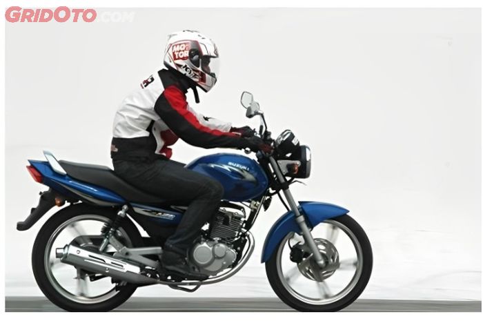 Ilustrasi motor bekas Suzuki Thunder 125