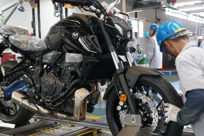 Yamaha MT-07 jadi moge pertama Yamaha yang diproduksi di Indonesia untuk pasar Global