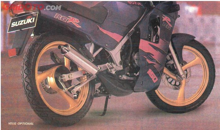 Desain pelek depan dan belakang beda posisinya