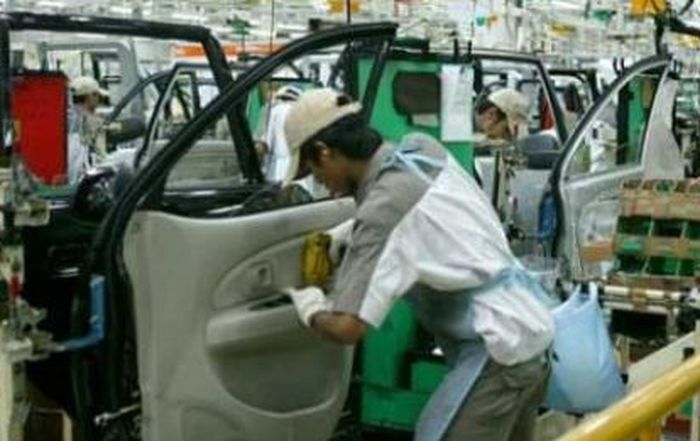 Ilustrasi pabrik Daihatsu