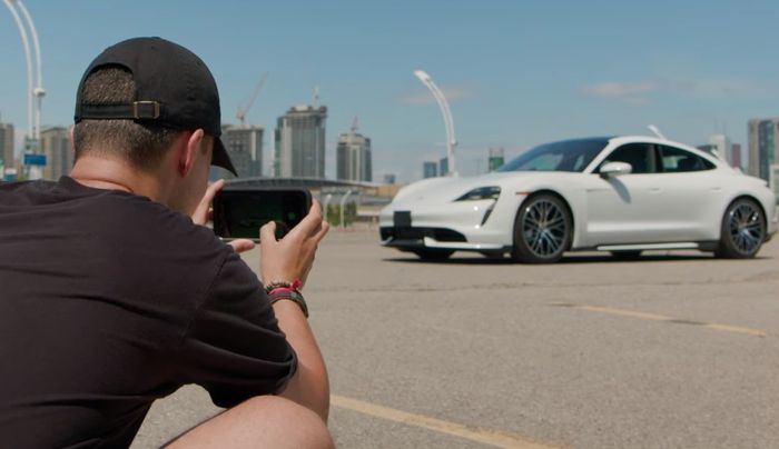 Tips foto mobil dari Porsche