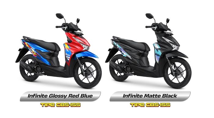 Pilihan warna BeAT CBS-ISS