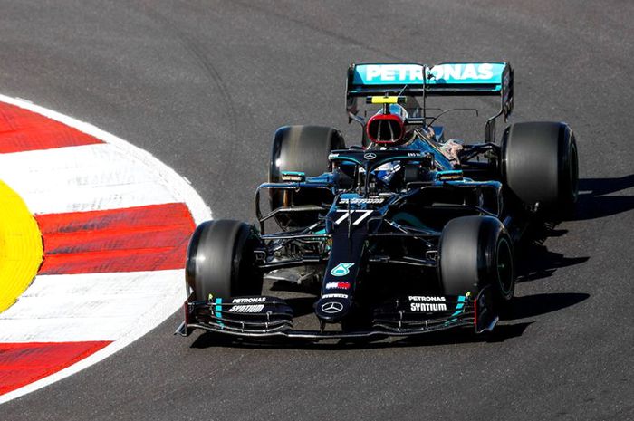Valtteri Bottas cukup puas dengan hasil yang didapat pada latihan hari Jumat di F1 Portugal 2020
