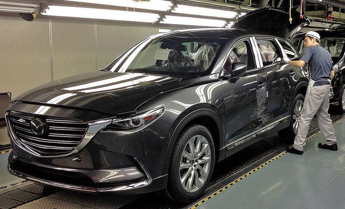 Proses quality control Mazda