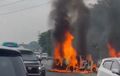 Kecelakaan Japek KM 58 Melibatkan Bus,  Dua Mobil Terbakar, Ini Kronologinya
