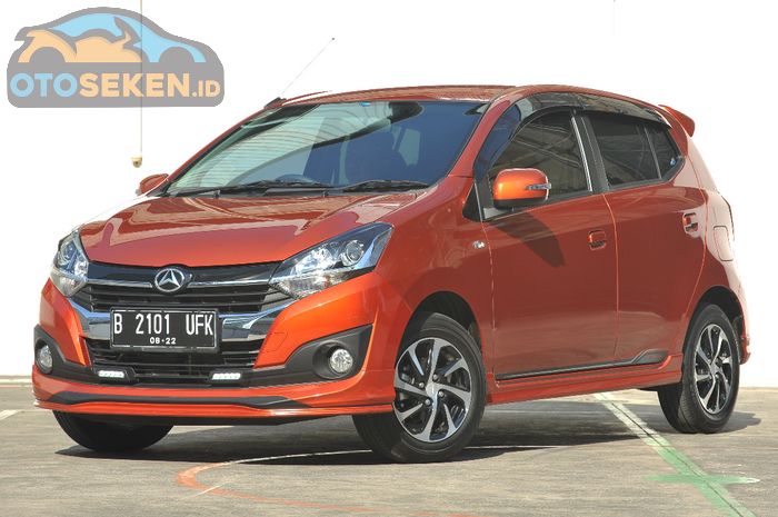 Spesifiaksi dan harga Daihatsu Ayla tahun 2018 seken