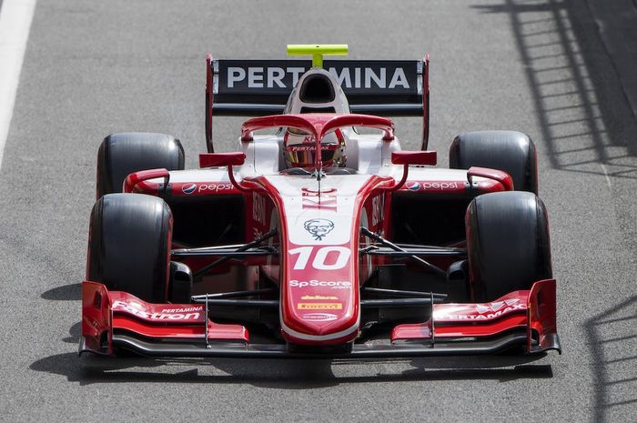 Sean Gelael bertekad finish untuk meraih point pada F2 Inggris di sirkuit Silverstone