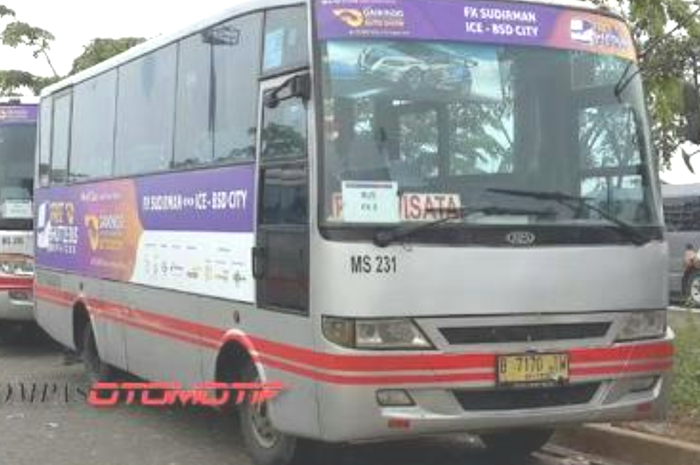 Ilustrasi, pihak penyelenggara GIIAS 2018 sediakan Shuttle Bus untuk para pengunjunga