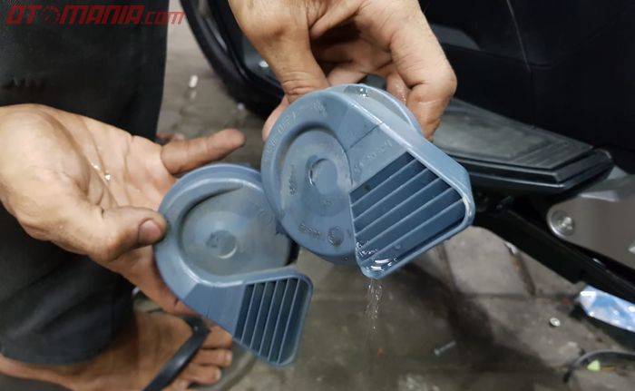 Ilustrasi klakson keong