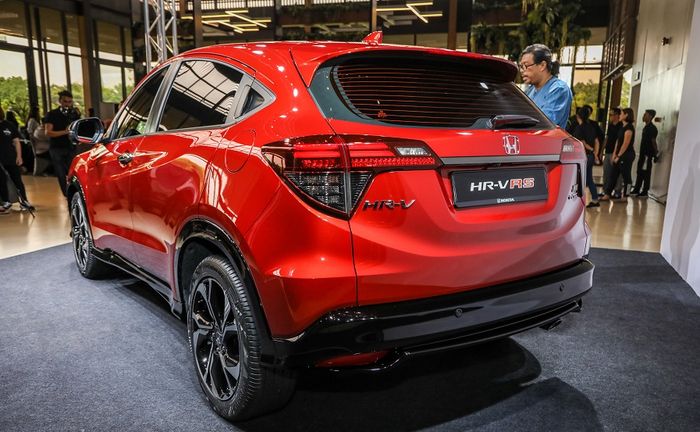 Penampakan belakang Honda HR-V facelift di Malaysia