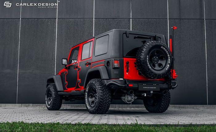 Jeep Wrangler Rubicon hasil garapan Carlex Design