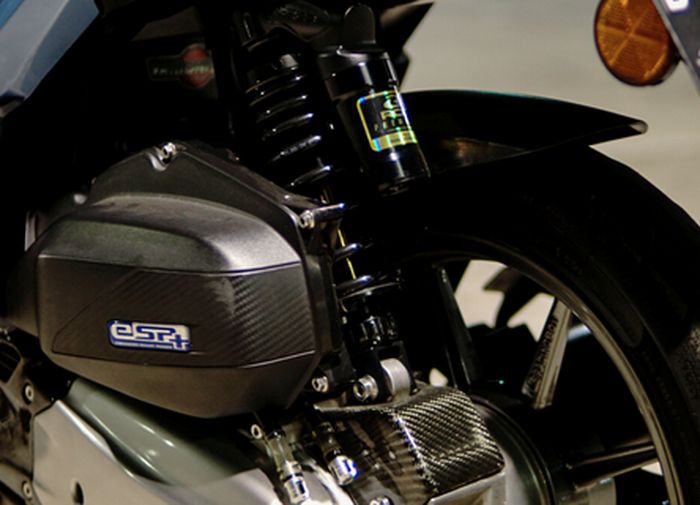 Sokbreker belakang Honda Vario 150 pasang lansiran Racing Boy Black Premium