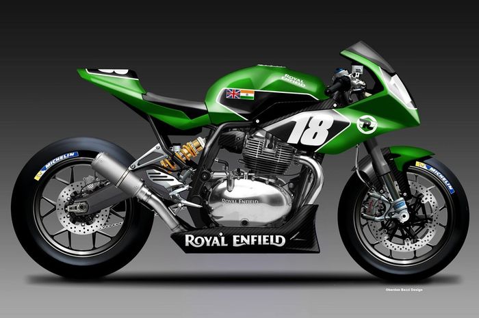 Royal Enfield Continental GT 650 endurance racer