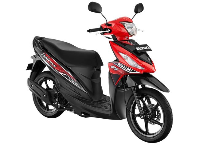 Warna baru Suzuki Address FI, Stronger Red-Titan Black