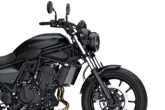 Penampakan cruiser sporty Kawasaki Eliminator yang bisa tempuh 300 km sekali full tank.