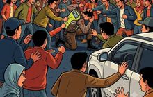 Terlibat Penipuan Jual Beli Mobil Bekas, Anggota Polisi di Palangka Raya Habis Diamuk Massa
