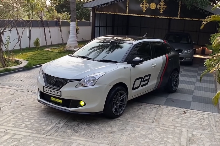 Modifikasi Suzuki Baleno simpel datang dari India