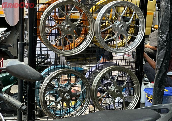 Warna cat pelek hasil garapan Sapporo diklaim bertahan hingga 5 tahun