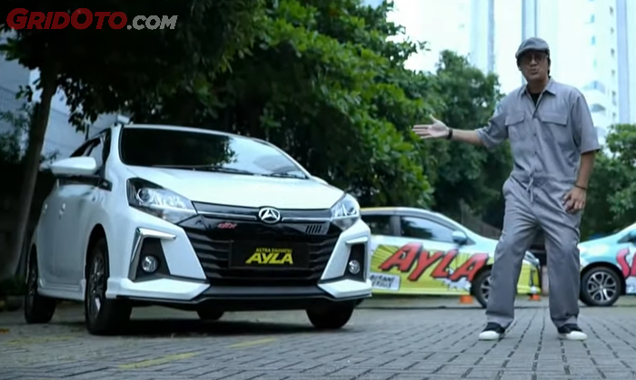 Andre Taulany mengulas Daihatsu New Ayla di IOOF 2020.