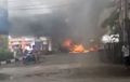 Video: SPBU di Makassar Terbakar, Warga Berlarian Selamatkan Diri