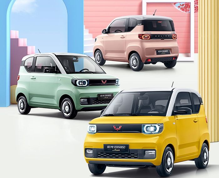 Pilihan warna Wuling Hong Guang Mini EV Macaron