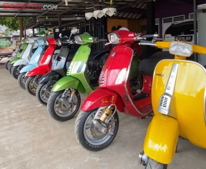 Dams Garage juga jual Vespa klasik sob