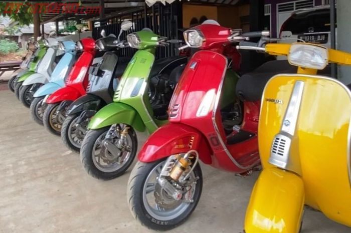 Dams Garage juga jual Vespa klasik sob