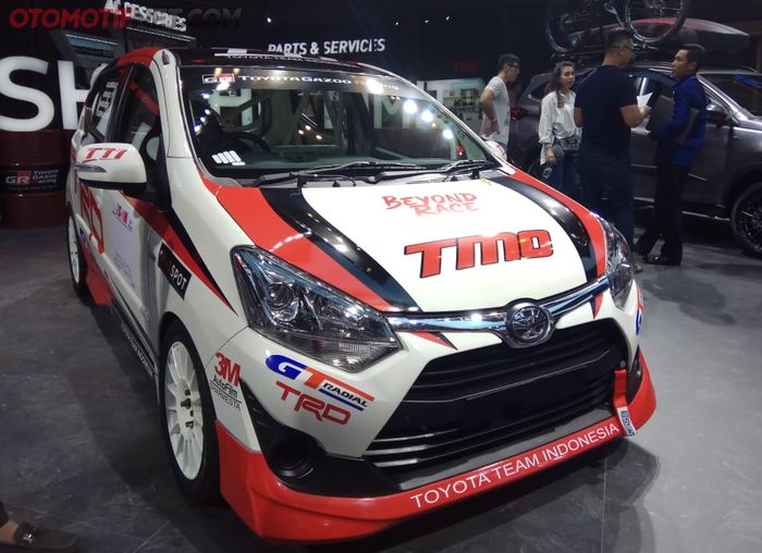 Toyota Agya tim Toyota Team Indonesia (TTI) - TRD.