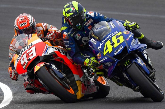 Insiden Marquez dan Rossi di MotoGP Argentina berbuntut panjang.