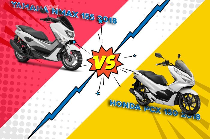 Yamaha NMAX vs Honda PCX150