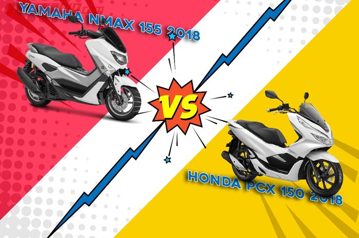 Yamaha NMAX vs Honda PCX150