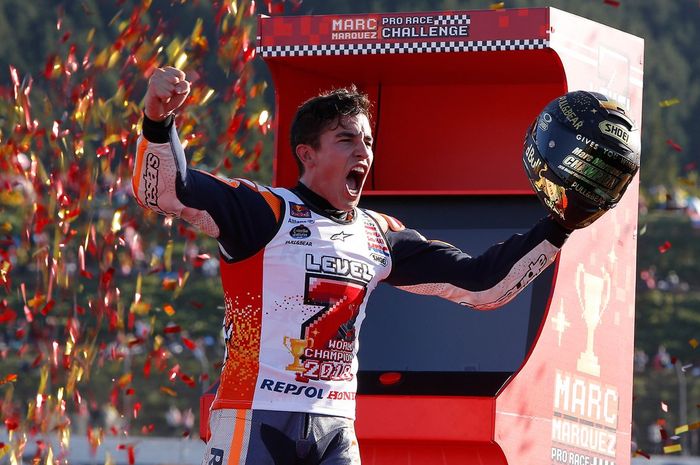 Marc Marquez jadi juara dunia MotoGP 2018