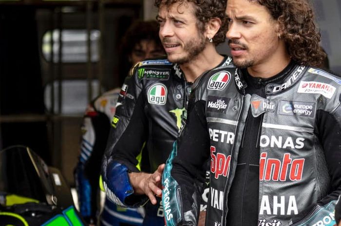 Ada kemungkinan Franco Morbidelli berada di bawah bayang-bayang Valentino Rossi di MotoGP 2021.