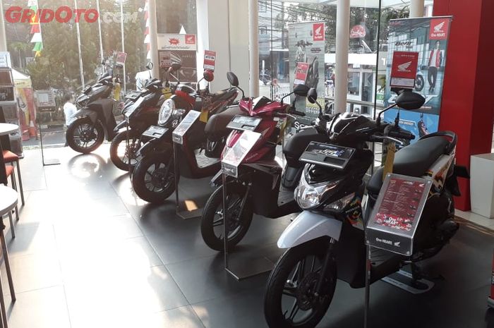 Ilustrasi produk matik Honda