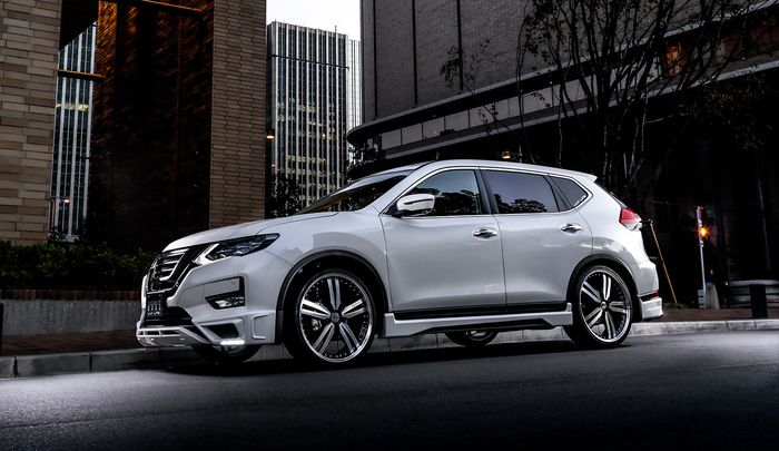 Nissan X-Trail pakai pelek palang ukuran 20 inci