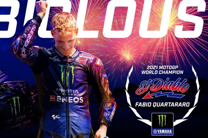 Fabio Quartararo juara MotoGP 2021