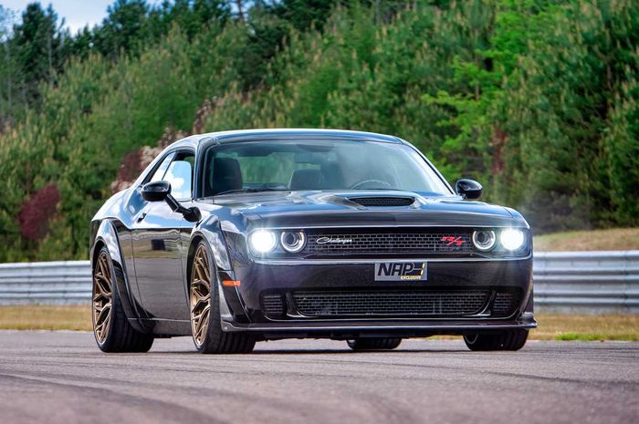 Dodge Challenger hasil modifikasi tuner Jerman, NAP Sportauspuff