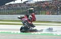 MotoGP Inggris 2019, Akibar crash Dovizioso Sempat Alami Hal Ini