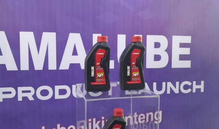 Yamaha resmi meluncurkan Oli baru Yamalube Power Matic XP di Pekan Raya Jakarta (PRJ), Kemayoran, Jakarta Pusat, Sabtu (28/6/2025).