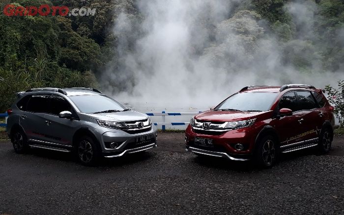 Honda BR-V dalam acara The Braver Journey di Kawah Kamojang, Garut, Jawa Barat