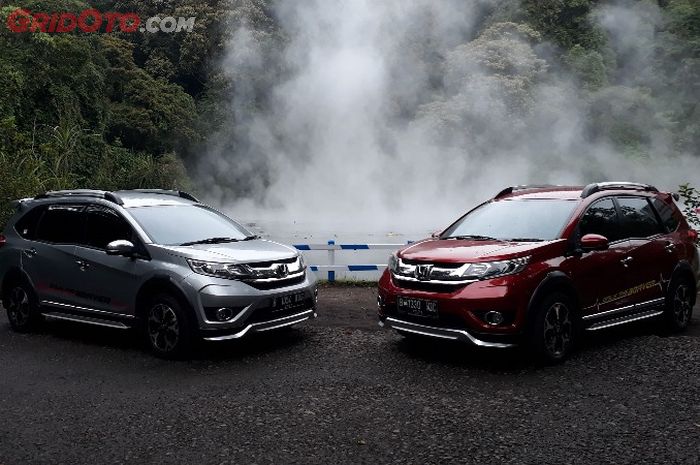 Honda BR-V dalam acara The Braver Journey di Kawah Kamojang, Garut, Jawa Barat